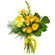Yellow bouquet of roses and chrysanthemum. Sydney