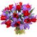 bouquet of tulips and irises. Sydney